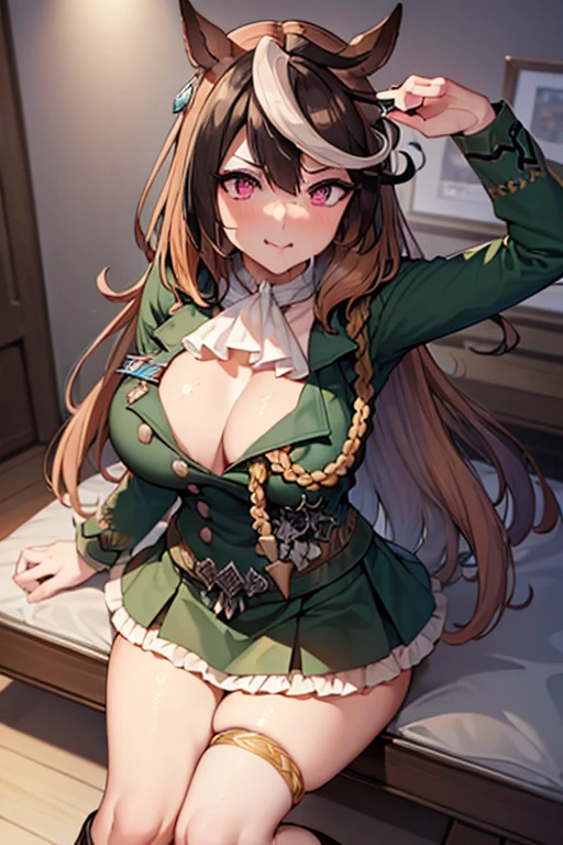 NSFW,
((short bobs dark yellow hair)),[[[ahoge]]],(((very dark cupper eyes))),((bangs )),large breast,25 yo,

(1veiny penis),(licking penis:1.4),(saliva thread:1.4), (hand job),
(police uniform:1.2),
(in bedroom),
(looking at viewer),(highly detailed beautiful face and eyes),
((masterpiece)),((best quality)),((8K)),(award-winning),(professional),((highly detailed)),
