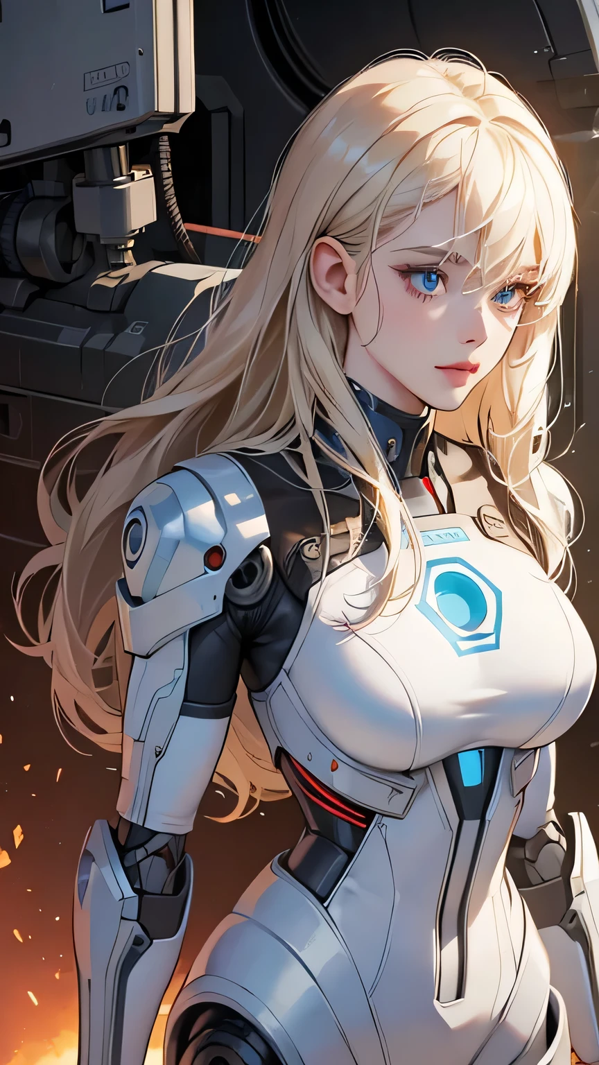 (Artwork of exceptional craftsmanship),(Detailed illustrations,(Very ideal anatomy),Very detailed and detailed drawing,Delicate lines with slow and rapid,(Realistic texture expression)),[Color tressed main line],(Space Battlefield [Space Mobile Fortress]),[独奏],[[ANIME]] Bionic Girl Beauty 15 years old ((well-muscled)) [plump] (Astronauts Cyborg) [Space Marine Corps Military [MASCHINEBODY]],Iron Spear [[Machine Gun Bazooka] Saber Rifle Bullet Belt Firearm][[Rocket Pack]],[White Devil],Zero Gravity Front,Gravure Battle Damage,Spatial Combat,(Fine and beautiful skin expression [Transparency]),[Clear gaze],[Perfect eye details (Eyes beautifully drawn down to the smallest detail)],(Beautiful perfect face [Realistic face details:0.8]),[More on shiny hair],(Perfect hand details),(Perfectly proportioned:1.2),([Advanced structural understanding of materials],Ideal color coordination),([Precision Detail],HighQuality,hight resolution),[(Accurate simulation of light-material interactions),Mechanically correct representation,Perfect Anatomy],[Graffiti art with a sense of narrative].