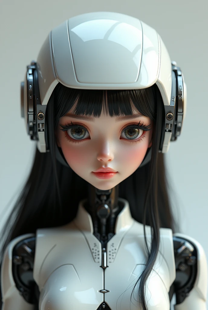 A robotic japanese girl