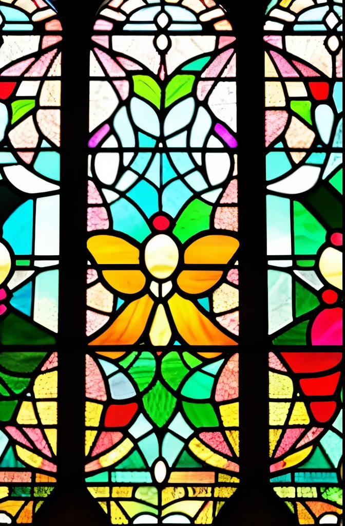 a stained glass window with butterflies and flowers in it, stained glass art, maxim verehin stained glass, stained glass!!, by Leo Goetz, stained glass, by Nikita Veprikov, by Nikola Avramov, stained glass style, by Lennie Lee, beautiful stained glass window, by Marie Bashkirtseff, stain glass, by Elina Karimova