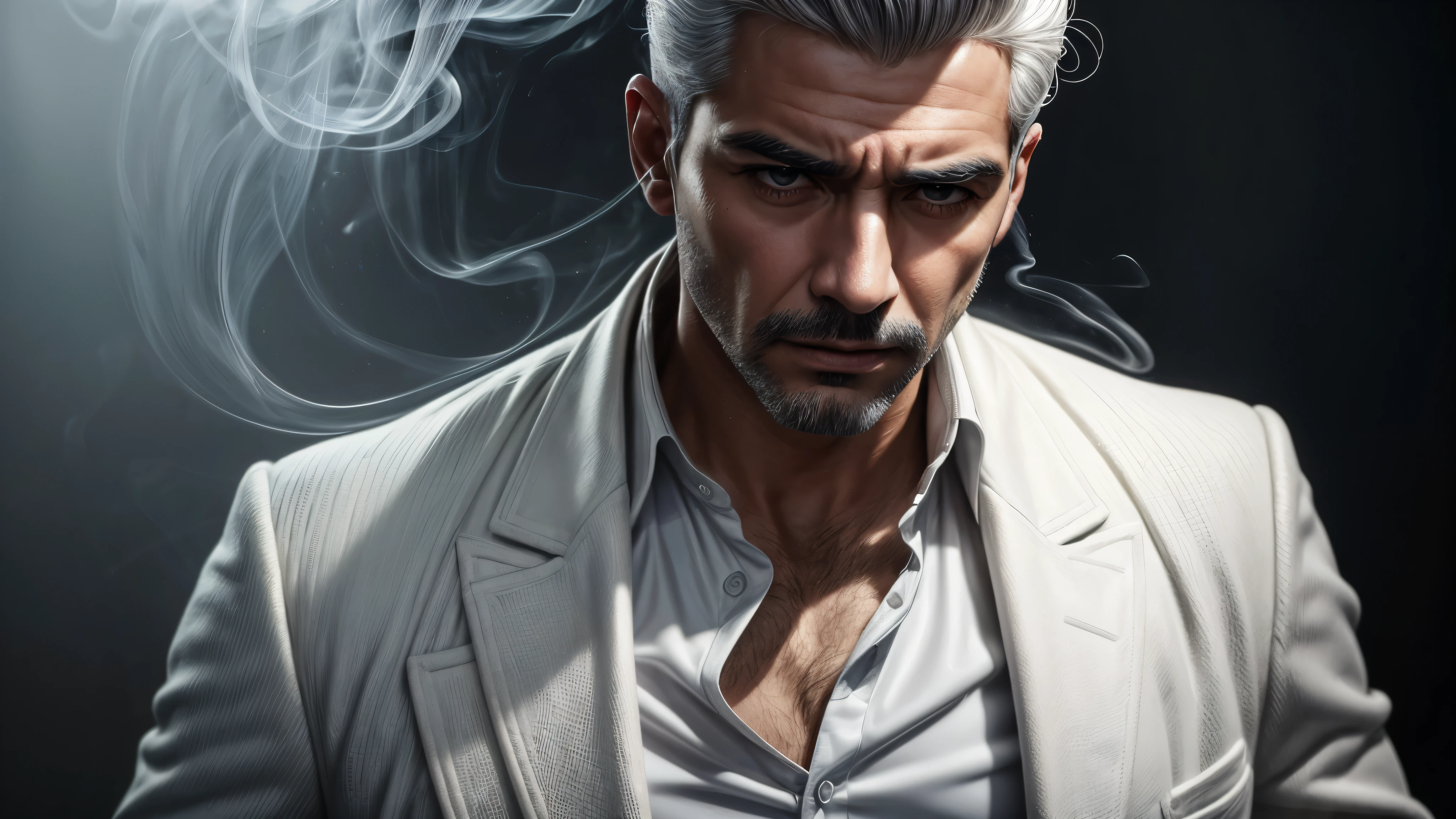 Smoking adult male anime images