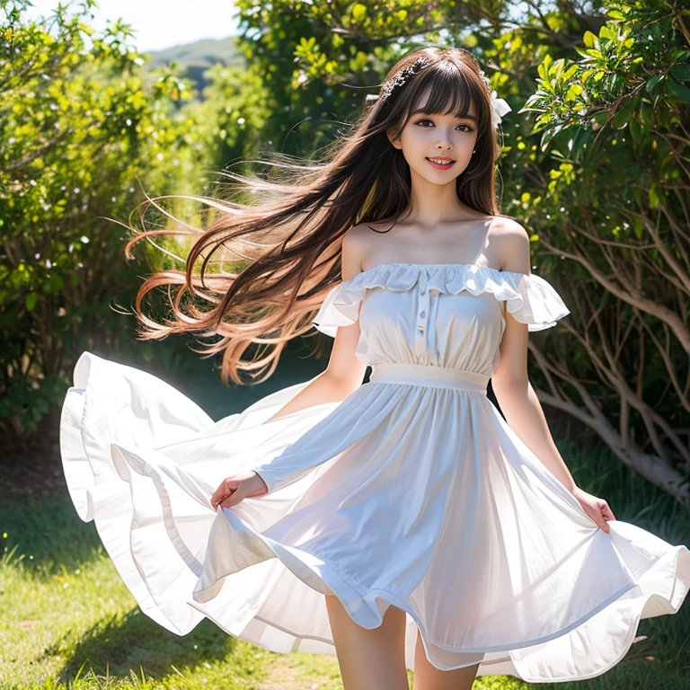 The highest beauty of splendor、Clear white glossy skin、Wind hair gets in the way in front of cute face、Sexy big 20 year old cute beautiful girl、Sexy little beautiful face、Shiny light straight hair、Bangs dancing in front of cute beautiful face、long silky bangs covering pale white light blue eyes,,、Super long hair with hair that hides a sexy face、Sexy cute young woman、Small face beauty、bright expression、Glossy skin、Teak Gloss