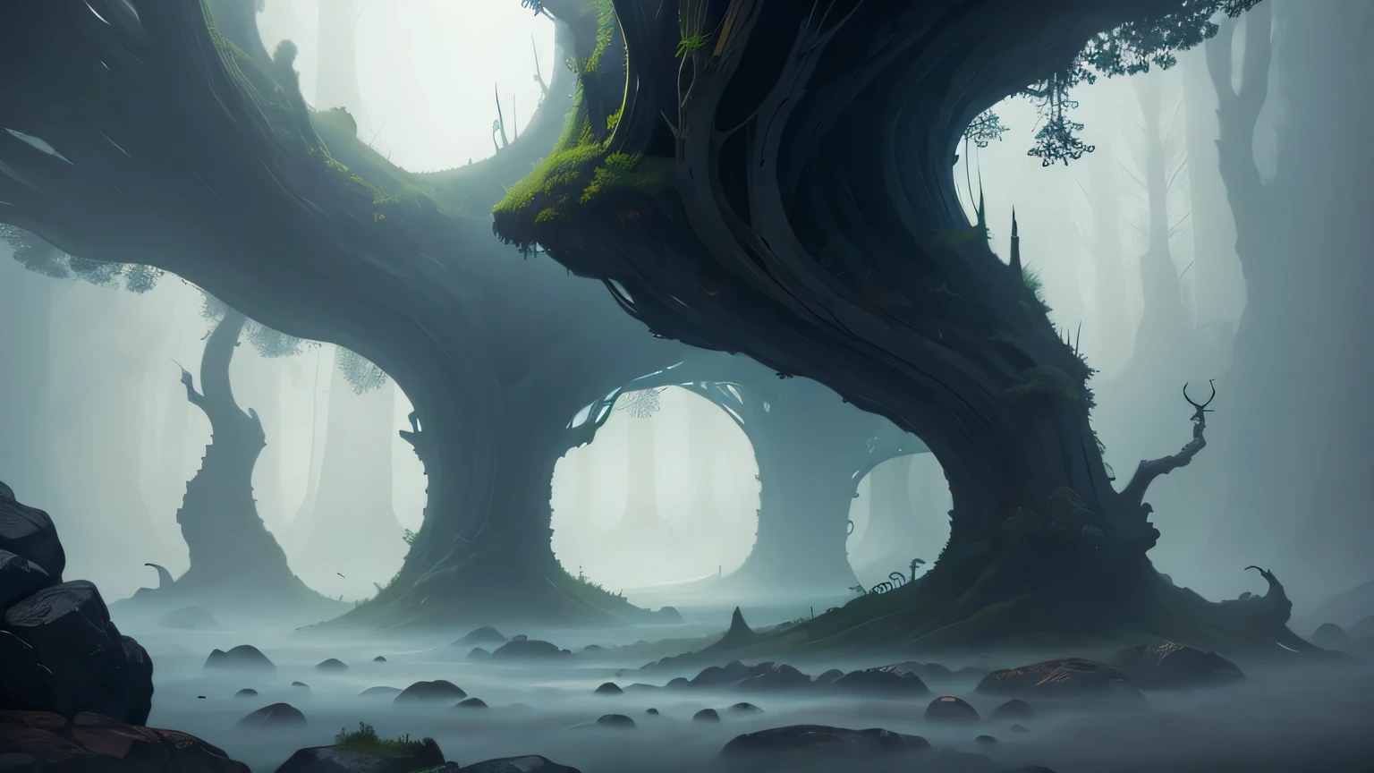 a landscape made of crawling brains and trypophobia, artstation landscape, artstation digital, illustrated by eddie mendoza and greg rutkowski, trending on artstation, cgsociety contest winner, cgsociety hd, cgsociety 4 k uhd, 4k, 8 k