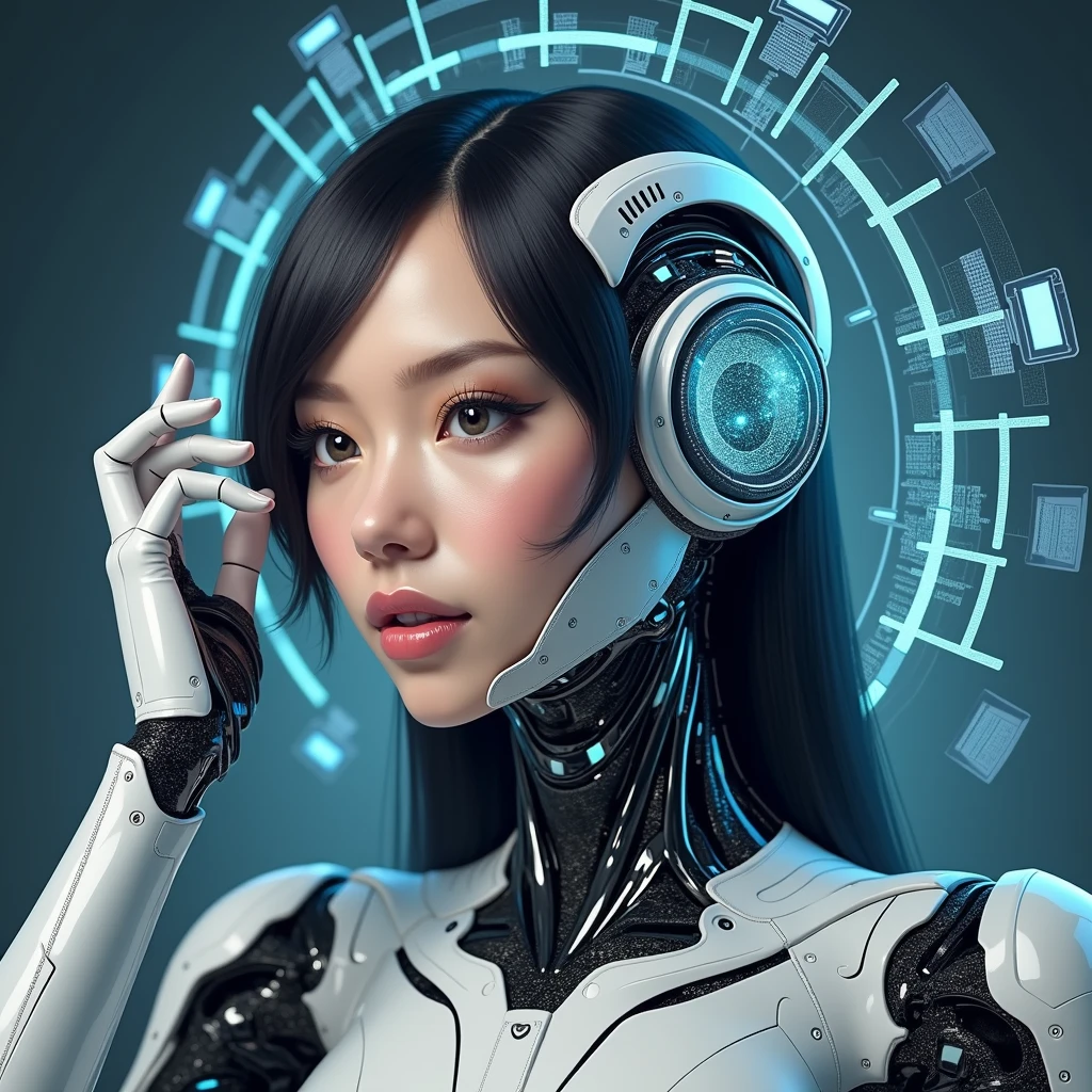 Sexy attractive female artificial intelligence - SeaArt AI