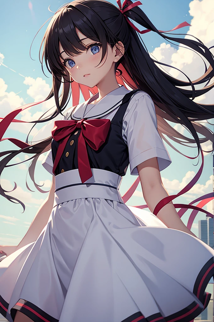 Black hair twintails, ta figure, naked, dyed cheeks, semen flowing out of pussy, small breasts, small body, erotic,semen on face, crying、hight resolution、high-level image quality