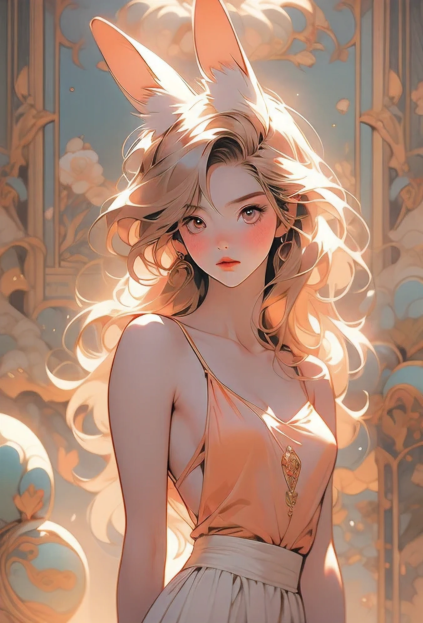 blond woman with big breast posing for a picture in a white shirt, wide golden eyes and red lips, sexy face with full makeup, blonde hair and large eyes, profile image, kailee mandel, perfect face ), anastasia ovchinnikova, headshot profile picture, thick red lips, red lips, aleksandra waliszewska, inspired by Elsa Bleda