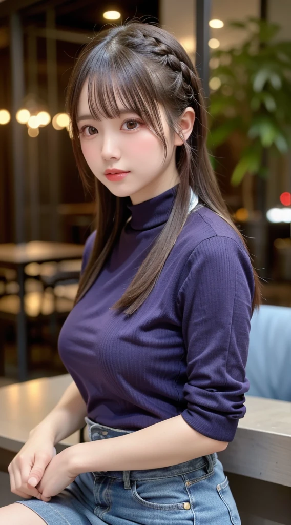 Photo from behind、28 years old,1 Japanese female,((Sit on a chair))((Wearing a grey pantsuit))((Her breasts are popping out of her shirt))((Accentuated buttocks))((Accentuates the fit of your buttocks))(Medium sized breasts),(Beautiful breasts)(Moderately voluptuous body)(Black short bob hair),(Best image quality, (8K), Ultra-realistic, 最high quality, high quality, High resolution, high qualityの質感, Attention to detail, Beautiful details, Fine details, Extremely detailed CG, Detailed Texture, Realistic facial expressions, masterpiece,(Wearing glasses:1.1) (((The upper body is leaning backwards)))(((Accentuates curves from chest to waist)))(((Photograph the whole body)))