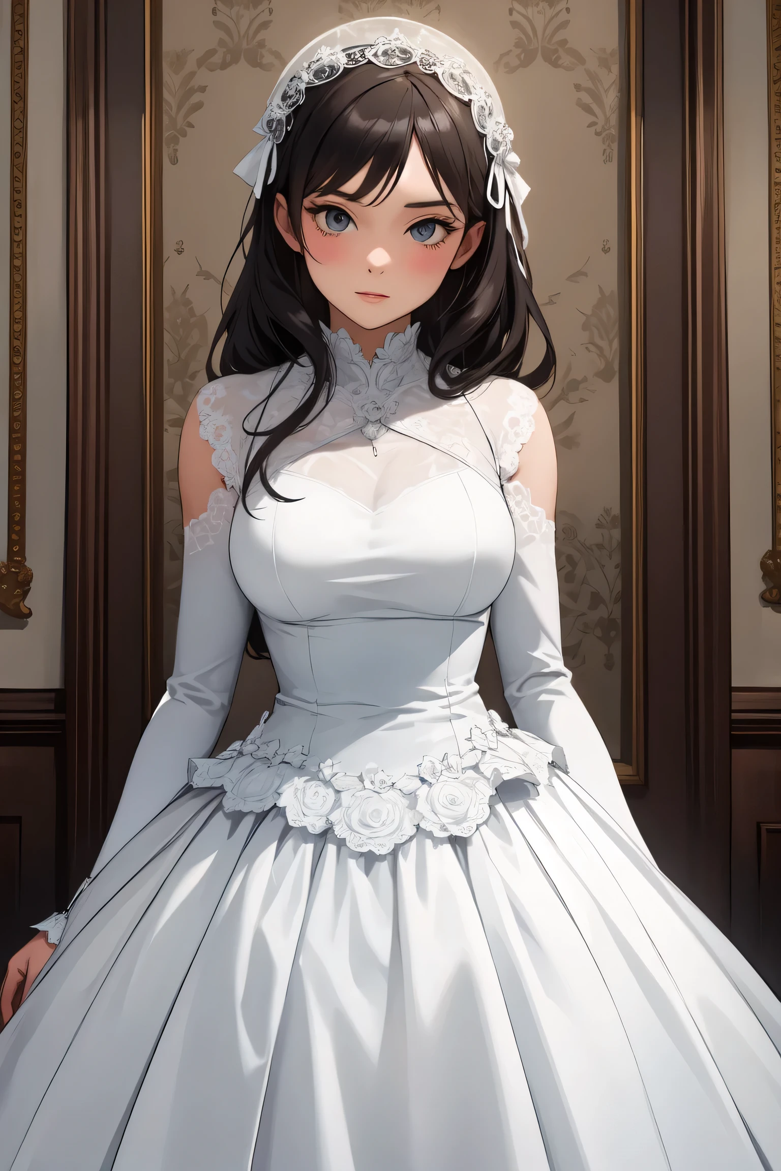 masterpiece, best quality, Beautiful Female ,Dress