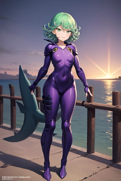 harayu, score_9, score_7_up, source_anime BREAK 1girl, looking at viewer, cowboy shot, dutch angle, 
 <lora:MashKyrielightV2Pdxl_Dwnsty:1>, mashortenaus, purple eyes, pink hair, hair over one eyes, short hair, black armor, armored leotard, head-mounted display, gorget, thighhighs under boots, hip armor, faulds, armored boots, greaves, cleavage cutout, glowing,
large breasts, skindentation, lips, expressionless, lying,
underwater, air bubble, fish, coral reef, reaching towards viewer, falling, sinking, from above,