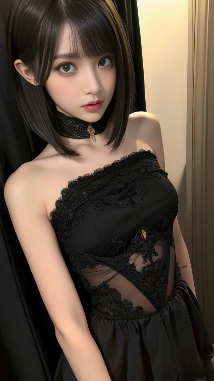 (8k, RAW photo, best quality, masterpiece:1.2), yjnn, 1girl, 3d, asian, bangs, bare_shoulders, bow, bra, breasts, brown_eyes, brown_hair, cleavage, grey_background, lips, long_hair, long_sleeves, looking_at_viewer, medium_breasts, navel, nose, off_shoulder, open_clothes, open_shirt, panties, realistic, shirt, solo, stomach, underwear, undressing, upper_body, white_bra, white_panties, white_shirt,Shiny skin, beautiful delicate face, beautiful delicate eyes ,(realistic, photo realistic:1),Lie down on the bed