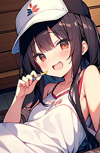 1girl, nsfw, endou_me, sanpaku, (black eyes:1.4), blonde hair, long hair, hairclip, crying, empty eyes, Sweets store, large breasts, nipple, Walking, Cooking Classes, frozen, Wet, crying, Naked, (1girl) Blank look, Peeing, lactation, projectile lactation, sea