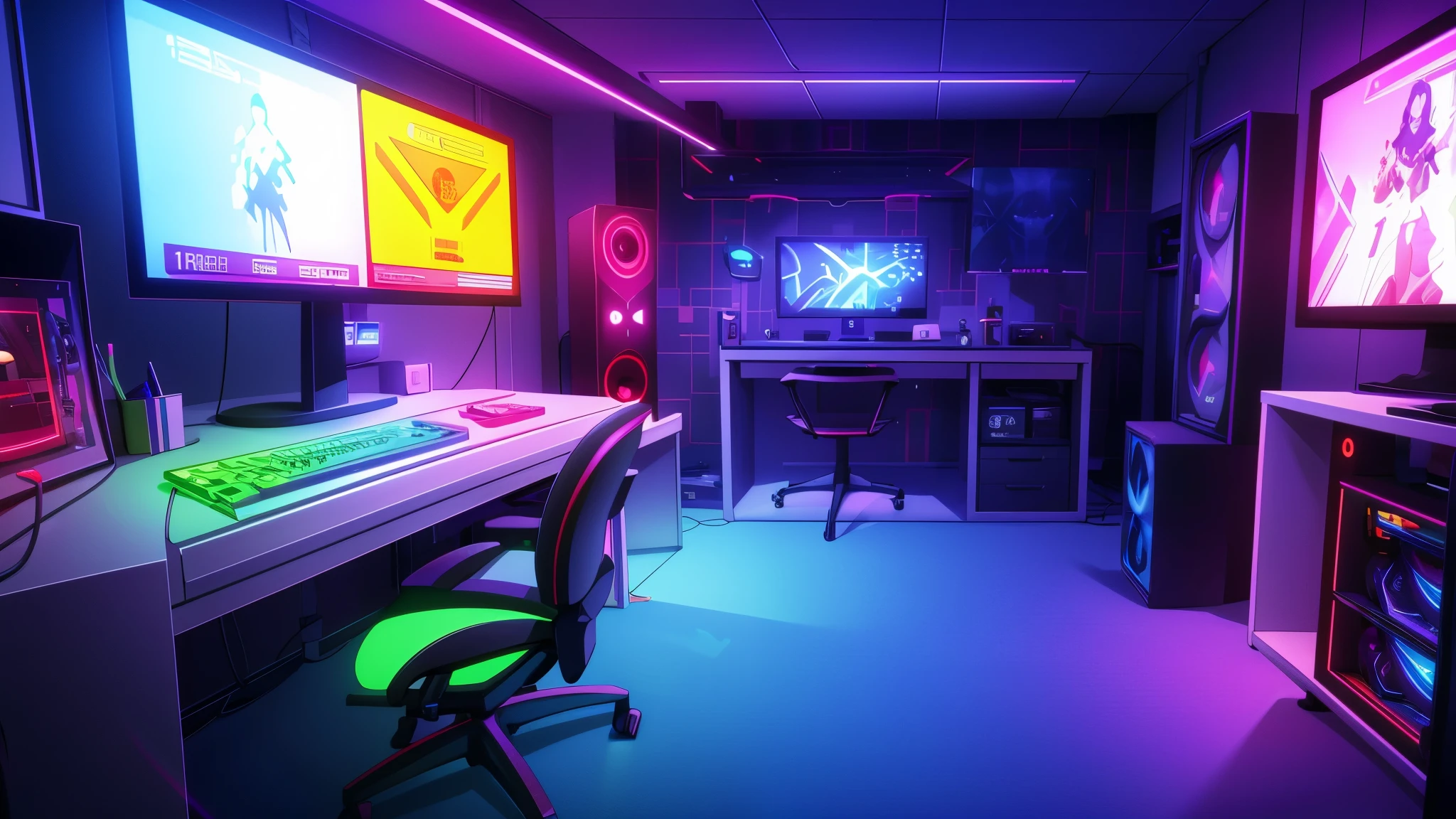 rgb ray tracing gaming room les neon gaming pc gaming ray tracing