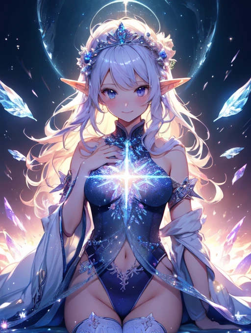 最high quality、1 woman elf、Figure skating、踊るbeautifulポーズ、whole body、beautifulシューズ、 Super beauty、)((low angle)'、beautiful瞳、tears、universe、Grand Palace、beautiful装飾、brassiere、dress、Ice-decorated armor、Ice Sword、Ice tiara、Swirling Ice、Crystal of snow、Ice Palace、Large ice skating rink、最high quality , fractal art.、Glowing ice、Fighting pose、、 Bikini Armor、beautiful胸、Large Breasts ((Laugh beautifully、))((Glowing ice ))SMqueen、beautiful顔、Orgasm、Ecstasy、whole bodybeautiful装飾の下着、World of Illusions、Ice crystals、Crystal of snow、Bigger on the front、 beautiful輝き,High-definition depiction, Realistic, 8k, Unity, beautiful太もも,,Giant Devil's Wings、虹colorに輝く翼、detailed groin、 low angle、light smile, Beautifully and vividly drawn, , beautiful beautiful透き通る肌、輝くbeautiful装飾の魔法、、、beautiful装飾、 , beautiful、 Romanticism,mosquito。 混沌の最もbeautiful形, Mr..々color, Intertwined flowers, particle,Magical gentle light,smile,,image quality、masterpiece、beautiful顔、Super beautiful elf woman((Big breasted 22 year old office lady、Bust 120,Beautiful long ironed hair、beautiful茶髪、height: 165cm。、Esbian、、high quality、、Visual Arts、最high quality、1 woman elf NP: Worst quality ,beautiful fractal art 、frozen、、light、Beautiful radiance,High-definition depiction, Realistic, 8k, Unity, , light smile, Beautifully and vividly drawn, , Beautiful, beautiful, clear skin、 Countless rays of light pouring down, Swirling Light, big background, , Intense light is emitted from the magic circle in front of the girl. Romanticism,Cowboy Shot: 最high quality Artwork、uhd