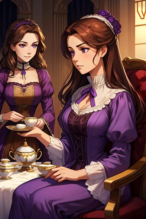 (best quality,4k,8k,highres,masterpiece:1.2),ultra-detailed,(realistic,photorealistic,photo-realistic:1.37),steam punk,a luxurious Train Station,spotlessly clean,several steam punk entertainment gadgets are present,golden steam-powered machines,exquisite clockwork mechanisms,elaborate brass gears and cogs,steaming pipes and valves,ornate Victorian architecture,impeccably polished marble floors,vintage leather-upholstered seating,gleaming crystal chandeliers,elegant top hats and corsets,curved wrought-iron staircases,copper-clad ticket booths,an opulent waiting lounge with plush velvet seats,an old-fashioned ticket conductor standing at the platform,steam-powered trains arriving and departing with a majestic hissing sound,couples in elegant attire waiting to board the train,a sense of excitement and anticipation in the air,beautifully painted vintage train carriages,puffs of steam billowing from the engines,strategically placed gas lamps casting a warm glow,sounds of clinking tea cups and laughter from a nearby café,vivid colors of rich burgundy,deep emerald green,and shimmering gold,all perfectly illuminated by the soft natural light streaming through large stained glass windows,captured in a timeless moment of Victorian elegance and steam-powered marvels.