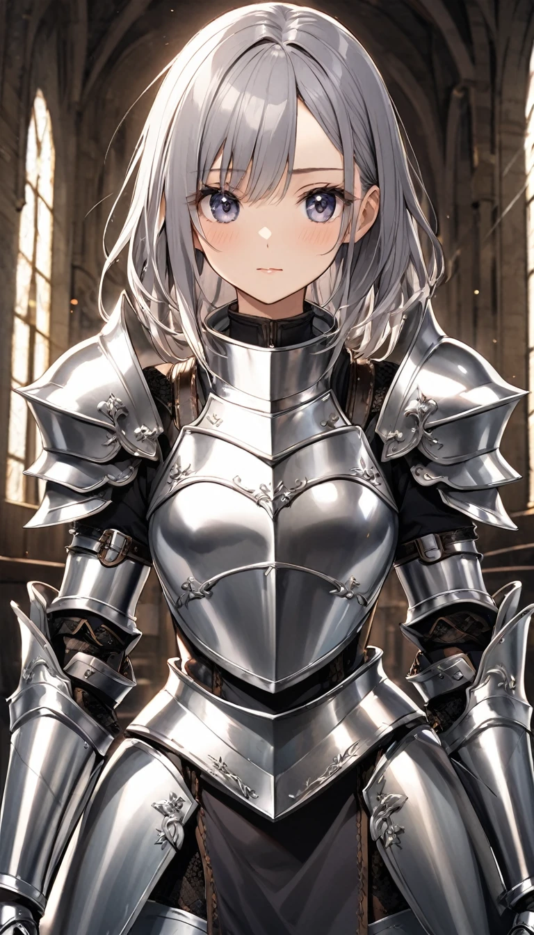 Cat in armor Personification