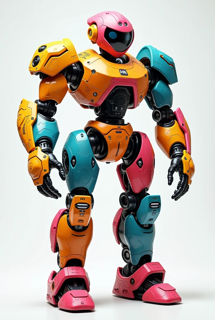 Robot made of plastic 