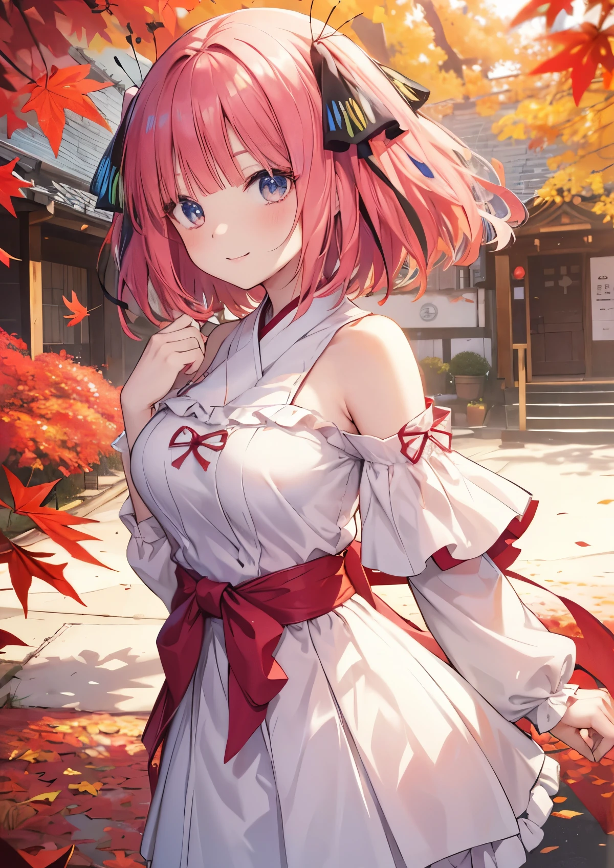 ((Wet Hair)), ((Wet skin)), ((wet clothes)), ((Samurai Girl)), (((kimono))), dark Outfit, ((skindentation)), skinny, solo, (1 sexy woman), Masterpiece, highest quality, highest quality, 16K, incredibly absurd, highly detailed, 2.5D, ai-generated, delicate and dynamic, very delicate facial expressions, delicate eye depiction, erotic, only sexy woman, (short hair), (pink hair:1.5), bob cut, black eye, ((A cute and kind face)), healthy figure, ((25-year-old woman)), 160cm tall, medium firm swaying bust, blush, Sweat,Embarrassed,sexy, ((thin thighs)), ((shiny and lustrous)), facing straight at viewer, Japan in the Edo period, post town scenery, heading to battle, in the rain, Close-up,