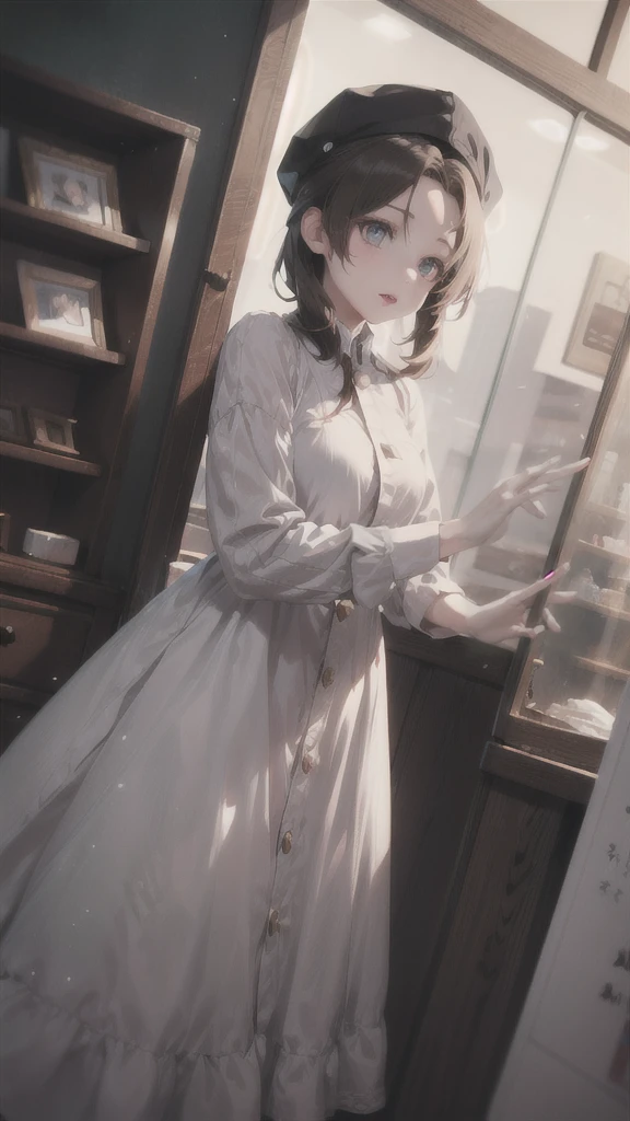 realistic, painting, portrait of a girl,masterpiece, best quality