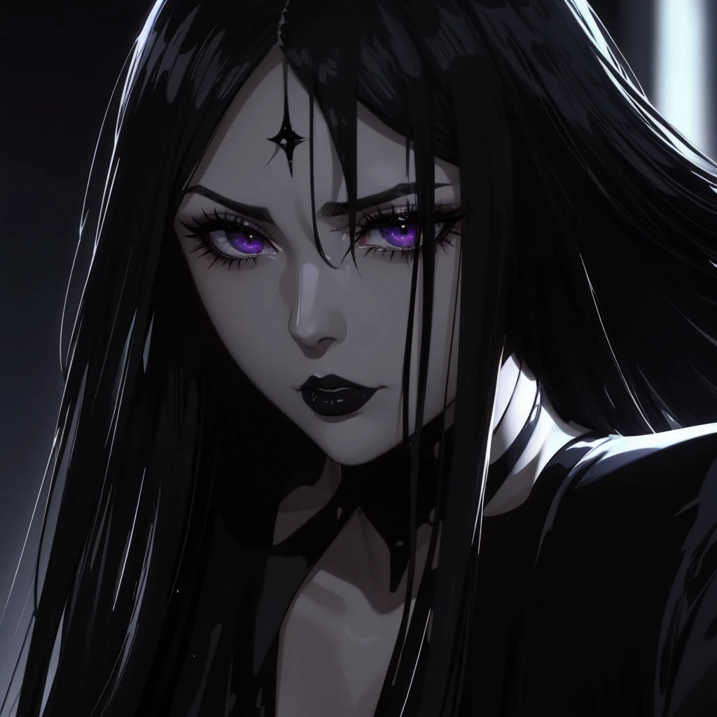 Sexy woman gothic makeup sexy sex