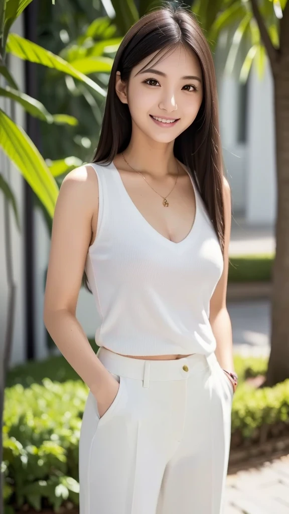 melhor qualidade, obra de arte, (fotorrealista:1.4), 1 garota, Sorriso leve, camisa com golas, cintura para cima, dramatic lighting, de baixo