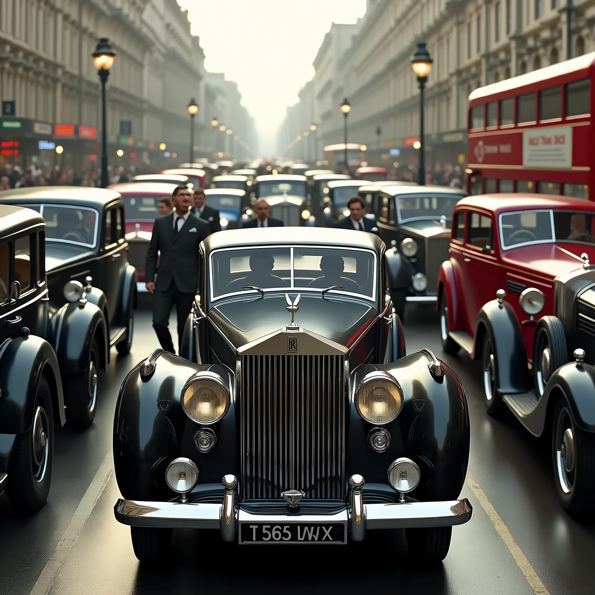 London、Tower Bridge、Routemaster、Piccadilly Circus、1953