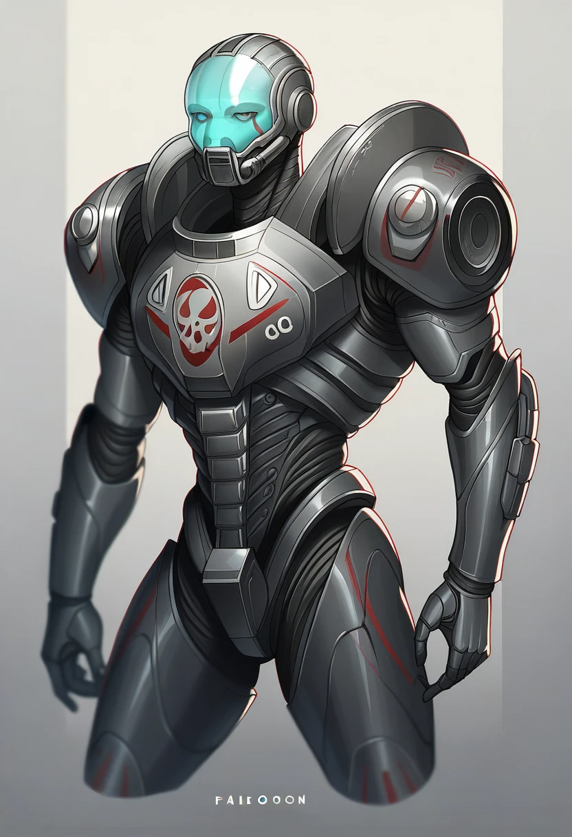 Create an Apex Knight character with semi-transparent scorpion exoskeleton armor, black translucent oni skull helmet, octane render, in the style of SH Figuarts photography, vibrant carbon fiber body colors, polycarbonate armor plate body, matte and glossy effect, intricate details, a modern and futuristic spaceship in metallic black as a background, realism, depth of field, --with 5:7 --estilo bruto --estilo 750 --niji 6