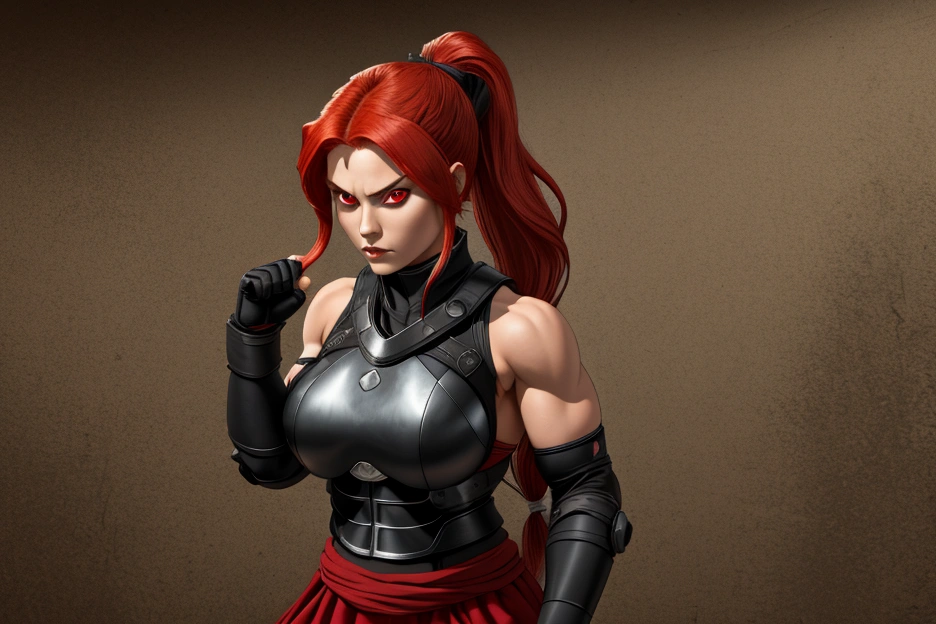 Generate an image of Lol's Katarina in the One piece universe, minimalist details --auto --s2