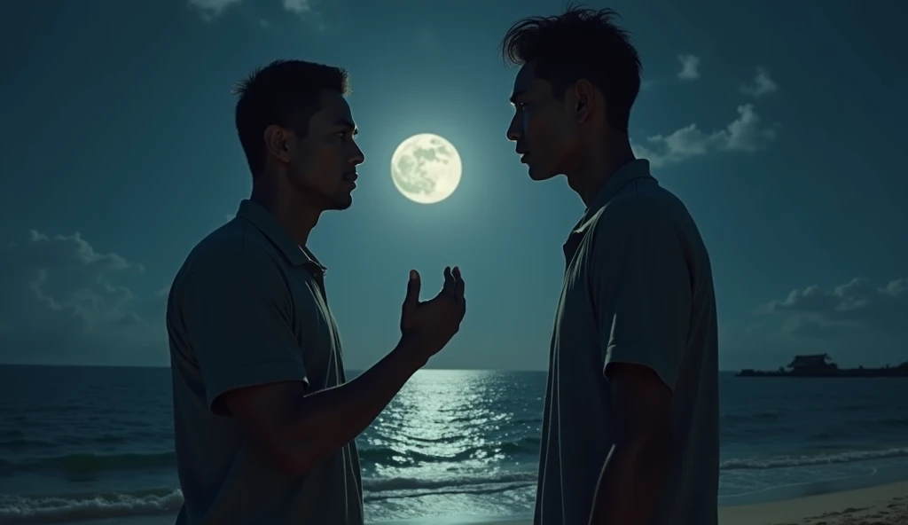  Can I get two asian guys making out under the moonlight 