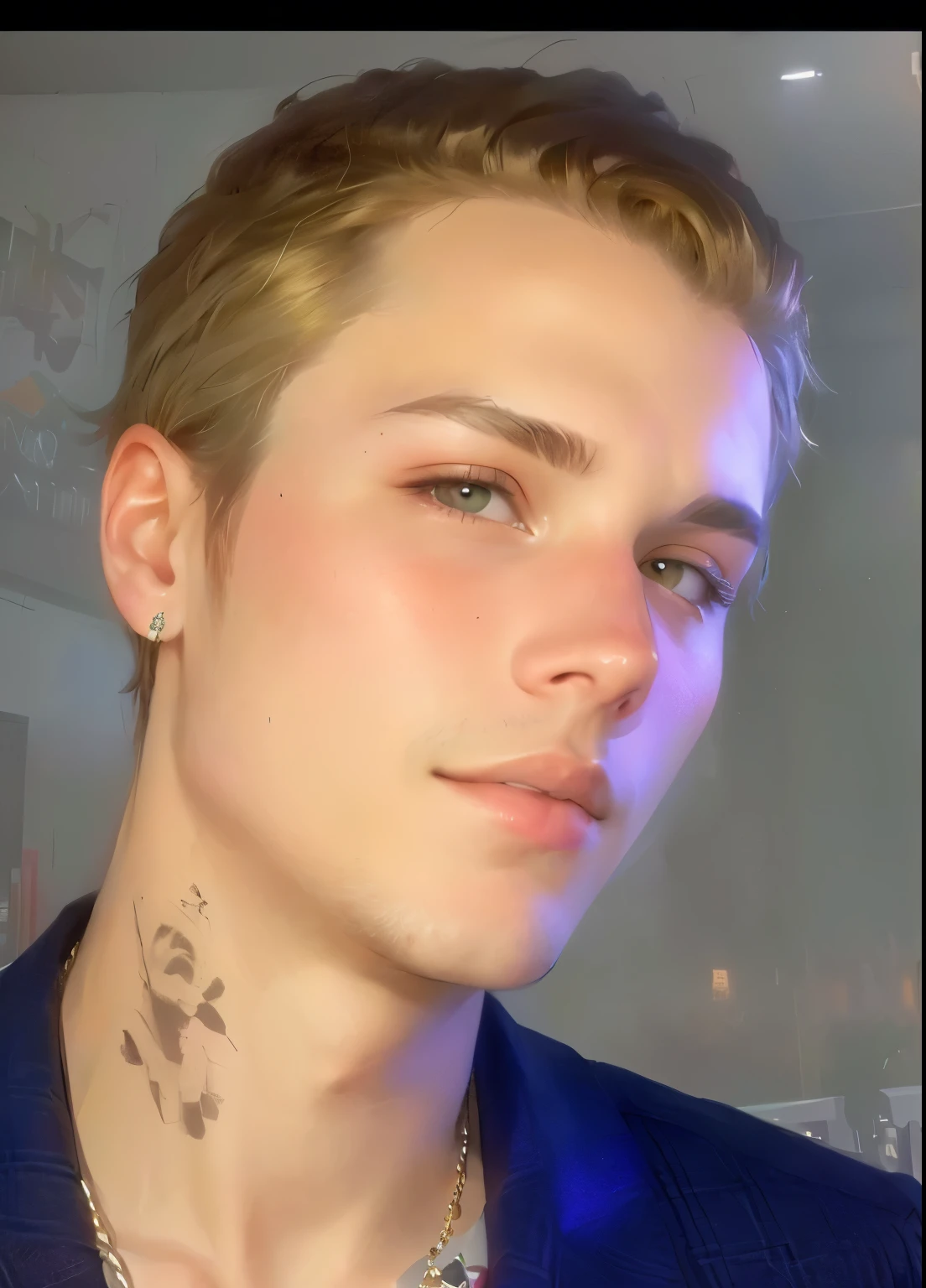 blond asian