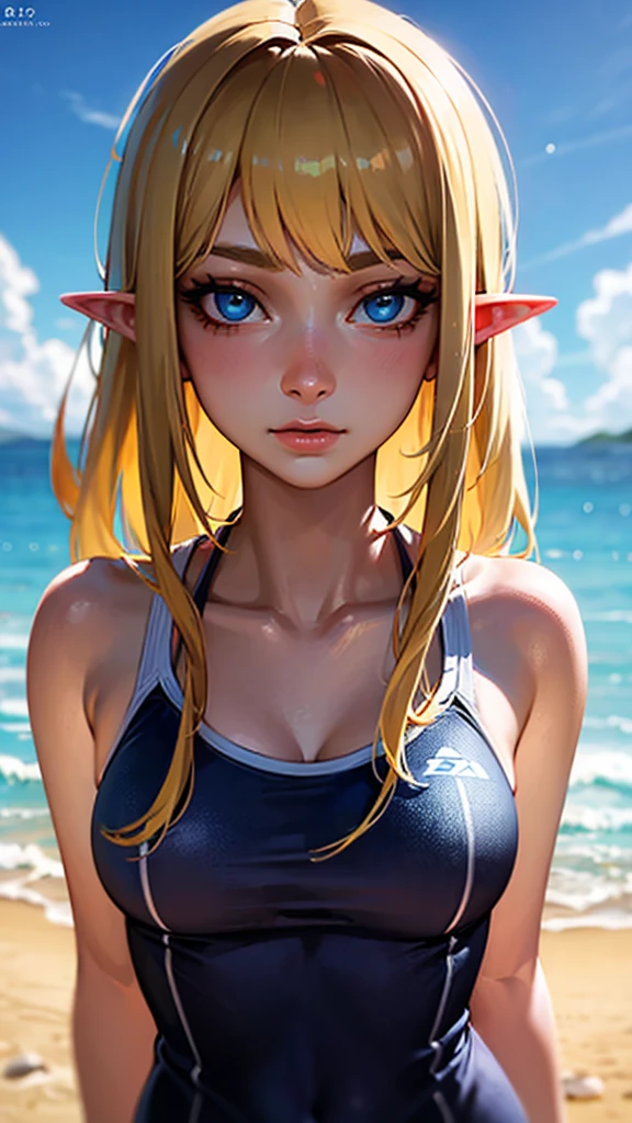 beautiful girl, zelda face, anime, fair skin, crouched, small chest, sitting on lap spread legs, portrait full body, sexy body, blonde hair, ponytail raised, bikini torn, displaying, pink bikini, transparent, bikini marking crotch, sitting on lap, tight bikini, (short bikini 0.5), best quality, (beauty), masterpiece, 1 girl, render based on physics, amazing shadows, ultra highres, wide hips, narrow waist, thin, long legs, thick thighs, close up on ass, shiny skin, firm expression, looking spectator, legs open,