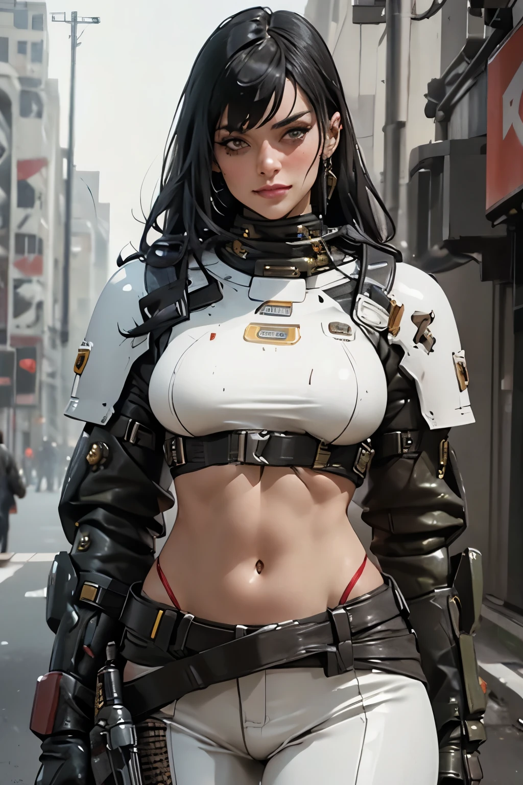 Beautiful alluring scifi soldier woman, wet oily sweaty dirty Skin, scifi armor, wearing skimpy yellow scifi metal armor with yellow camo patterns, carrying gear, topless, inside an alien forest, toned muscels, abs, Bare Skin, Athletic Well Toned Body, Elegant Form, cyberpunk, Beautiful D&D Character Portrait, Fiverr Dnd Character, Octane Render, Digital Art, Extreme Detail, 4k, Ultra Hd, Polished, Beautiful, Hyperdetailed, Intricate, Elaborate, Meticulous, Photorealistic, Sharp Focus, Wlop, Character Design, Unreal Engine, 3d Rendered, Volumetric Lighting, Reflections, Glossy, Digital Illustration,Sensual Pose, Suggestive Pose, Full Body Shot, Lewd, beautiful perky breasts, visible breasts, anatomically correct ,💖❤💕💋❣,