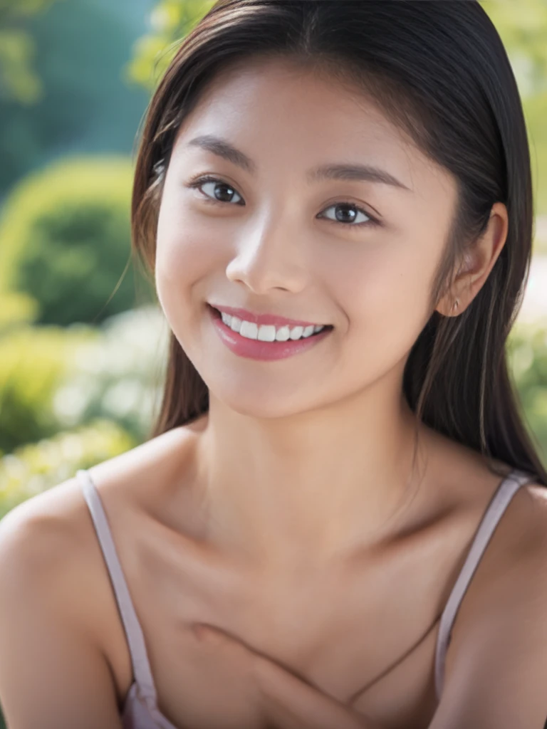 A beautiful Chinese woman, around 30 years old, with brown, double-lidded eyes, a slender face with a defined nose bridge, standing 175 cm tall with a G cup size of 88 cm bust, model-like body with long, toned limbs, very slim waist, sexy lips, black hair slightly dyed brown in loose waves and half-long hairstyle, detailed skin texture, not overly perfect like AI-generated images but realistic as if taken by a camera, wearing a colorful patterned bikini with a pareo, facing the camera, both face and body, camera slightly below eye level, looking slightly up, sunlight from the front and above, standing on a tropical beach surrounded by jungle, smiling joyfully, hands relaxed by her sides, wearing multiple natural-themed accessories like earrings, bracelets, and necklaces, bold and dramatic makeup, shot with a Canon EF50mm F1.8 STM.
Images should be realistic, with
Camera captures realistic details,
Minimize AI-like qualities, and
Hands are kept out of the image as much as possible, with two arms and five fingers on each hand,
two arms and five fingers on each hand, correct human hand, correct human fingers, anatomically correct, anatomically correct human hand, anatomically correct human fingers
Correct human hand, correct human fingers, anatomically correct,
In the image, a woman is shown alone, in the background, in a real place, in a real place, in a real place
The background is drawn with more realism, in a real place.
shot by DSLR:2.0,
using the rule of thirds,
(8k, RAW photo, best quality, masterpiece:1.2), ultra detailed, ultra high res, high-resolution,(realistic, photo realistic:1.4),
BREAK
Lomography, Holga, HOLGA DIGITAL, BONZART ZIEGEL, Lomo LC-A 120, EKTACHROME E100,
Film grain, (Eyes and facial details:1.0),