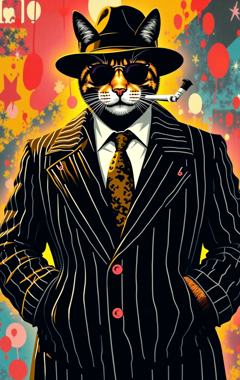 Mafia Boss Cat