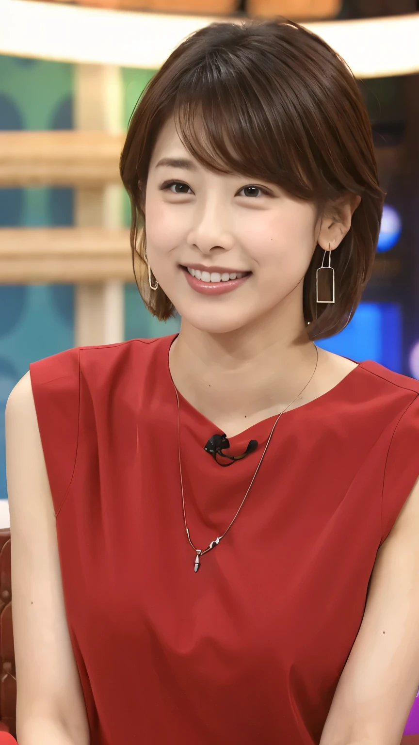  Men and women、(News Studio)、machine、Read the news article、Earrings、Embarrassing、(blouse)、pubic hair、short hair、They hesitate,、Wet Hair,  Underarm,, (High color saturation:1.0),  (Very detailed肌), (Please redeem:1.0), (Ultra-high resolution:1.0) ,(Realistic:1.0), (Very detailed:1.0), (8k, RAW Photos:1.1)、Center of chest、Spread your legs、白blouse、、(Front View)、Brown Hair、、Touching the clitoris、、slender、Big Breasts、、ponytail、necklace