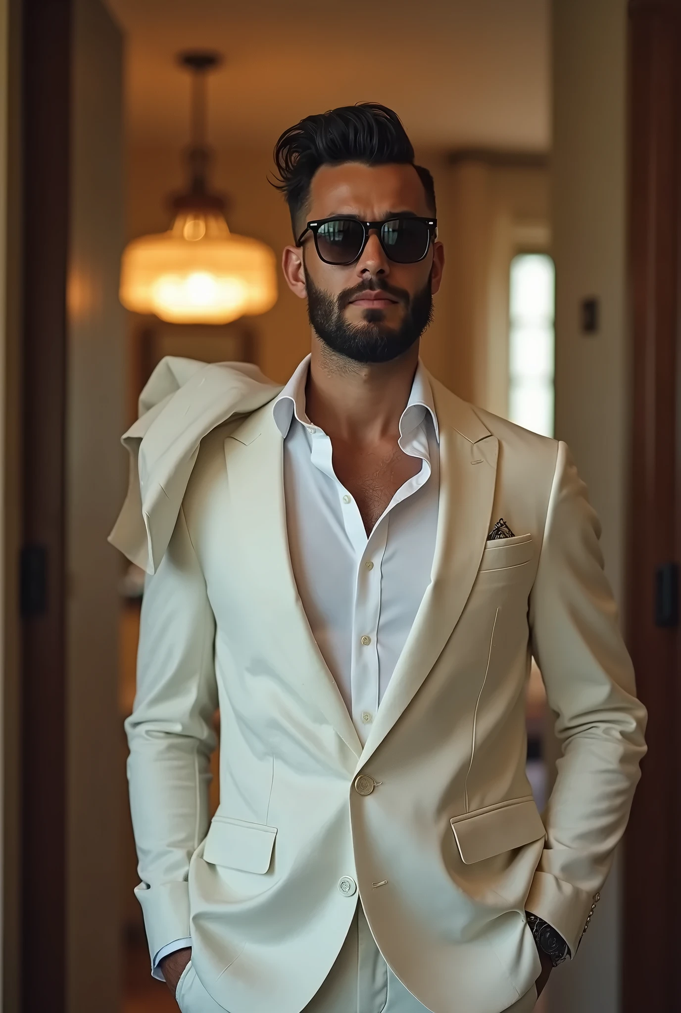 crie homem elegante 