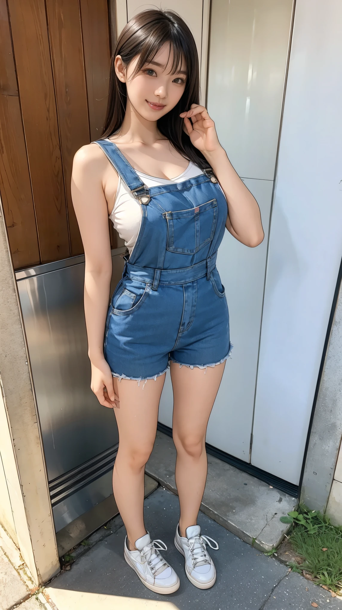 超High resolution,Superretina, super masterpiece, Super accurate, Ultraanatomically correct, Clean skin, Super Detail, Attention to detail, high quality, Awards, 最high quality, High resolution, 1080p, High resolution, 4K, 8k, 16k、blue sea、Wide sky、deep sandy beach、Cute Girls、(((Denim overalls:1.2)))、Sunburn mark、Lay a sheet on the beach、Rest in seat、Prominent pubic creases:1.2、In the heat, Place your fingertips between your legs:1.5,((very young and big breasted:1))、(Beautiful pussy lines:1.9)、(topless:1.2),Blonde Woman:1.3,