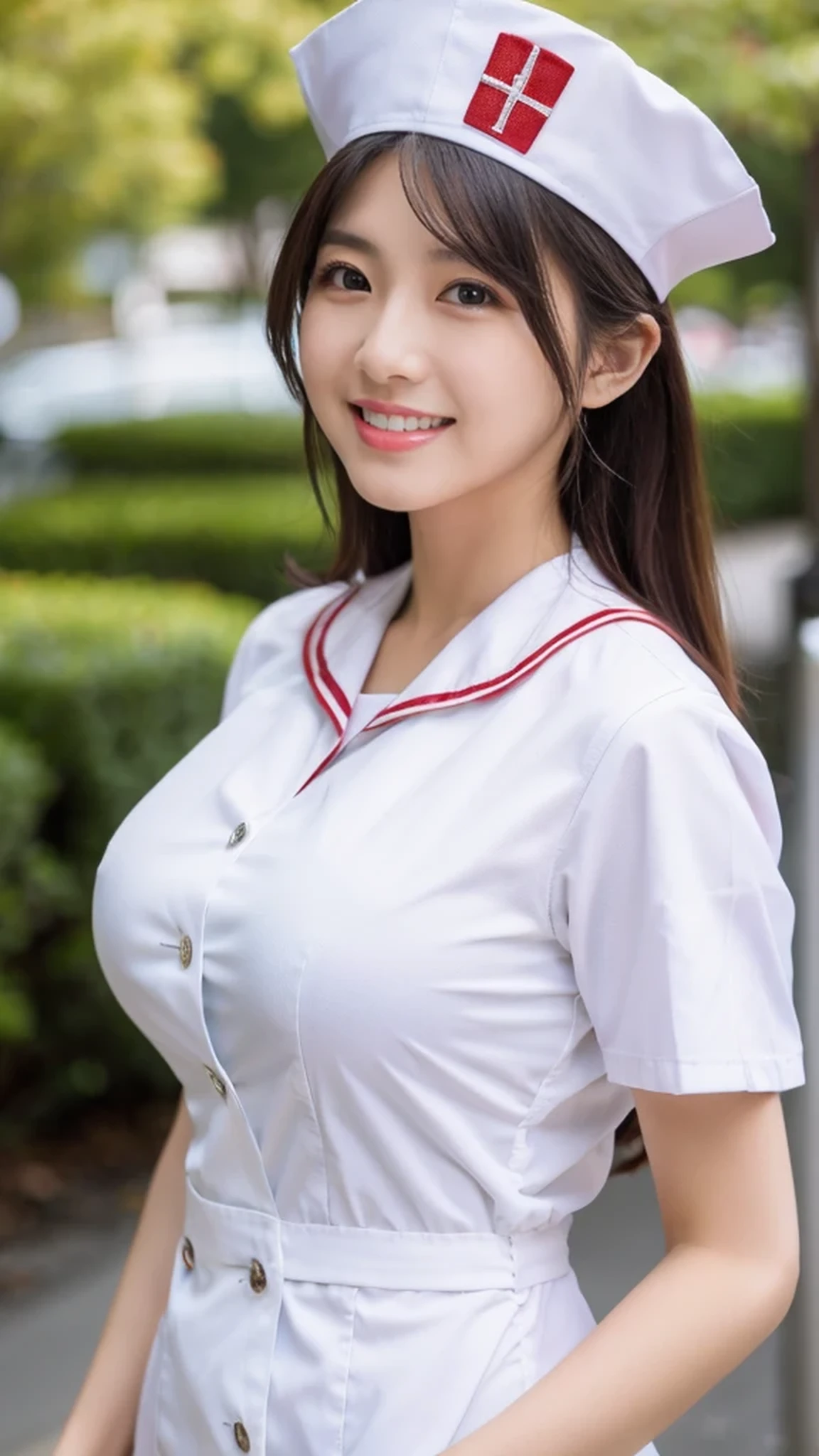 Shoreline Road, the front, angle from bellow, straight haired, Sitting on a park bench、(((open one's legs))), (realisitic: 1.4), (The skirt flips up(, ((Red panties are visible.)), beautifully detailed girl, extremely detailed eye and face, Beautiful delicate eyes, huge filesize, hard disk, ighly detailed, top-quality, masterpiece, (((Chinese Girls' High School Uniform)), ighly detailed, nffsw, 8k wallpaper, magnifica, finely detail, top-quality, Highly detailed ticker uniform, face lights, 电影灯光, a 18 year old girl,, cleavage of the breast、full body Esbian