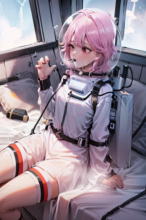 pink hair, bubble helmet, space helmet,wearing a (spacesuit:1.15), white cargo pants, hovering, flying, moon surface, earth, floating pose, happy, smilebeautiful 8k wallpaper, highly advanced, (sleek design:1.3), intricate, highres, superb, 8k wallpaper, extremely detailed, intricate,(2girl:1.5), (two girl:1.5),,2girl, two girl, 2girl, two girl, from side, 9space helmet:1.5), (8k, RAW photo, best quality, masterpiece), (photorealistic), outstanding details, ultra-high resolution, anatomically correct, textured skin, underwater, underwater, Cute Japanese girl , 20-year-old), (spacesuit),bubble helmet, space helmet masturbation, fingering, female_masturbation, grabbing_own_tits, mature_woman, rolling eyes, ahegao, tongue sticking out, drooling, drooling, sweat, blushing, , looking at the audience, lying , indoors, in bed, bed, masterpiece, best quality, 1girl, solo, red eyes, , {{{messy hair}}}, bangs, white hair, spread legs, sitting, , short hair, (middle hair:1), ,(heart sayings:1.2),(spacesuit:1.15), white cargo pants, astronaut)bubble helmet, space helmet , , looking at the audience, lying , indoors, in bed, bed, masterpiece, best quality, 1girl, solo, red eyes, tits, , , , short hair, from above,cum on face, rolling eyes,saliva, drooling, sweat, trembling, HARD TO BREATH,, (fog:1.7),water on the face, drowning, water torture, (heavy breathing:1.9), sweat,