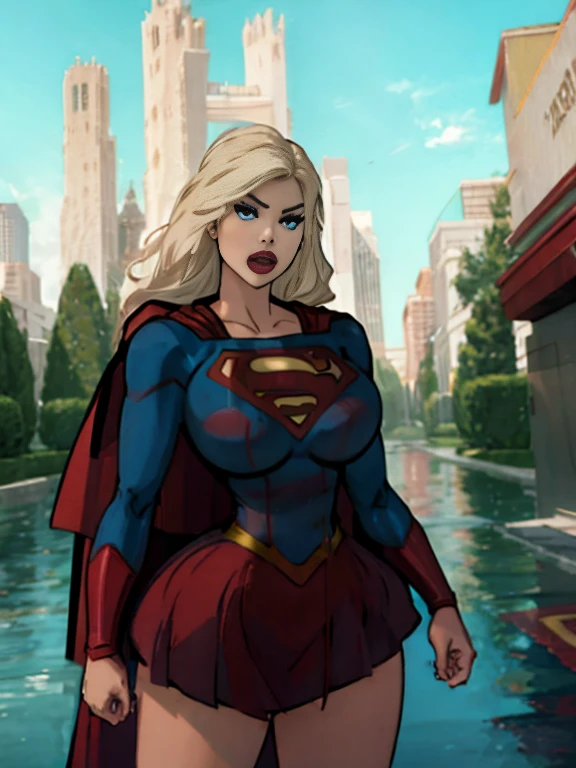 Supergirl with a sexy body, Beauty, high quality