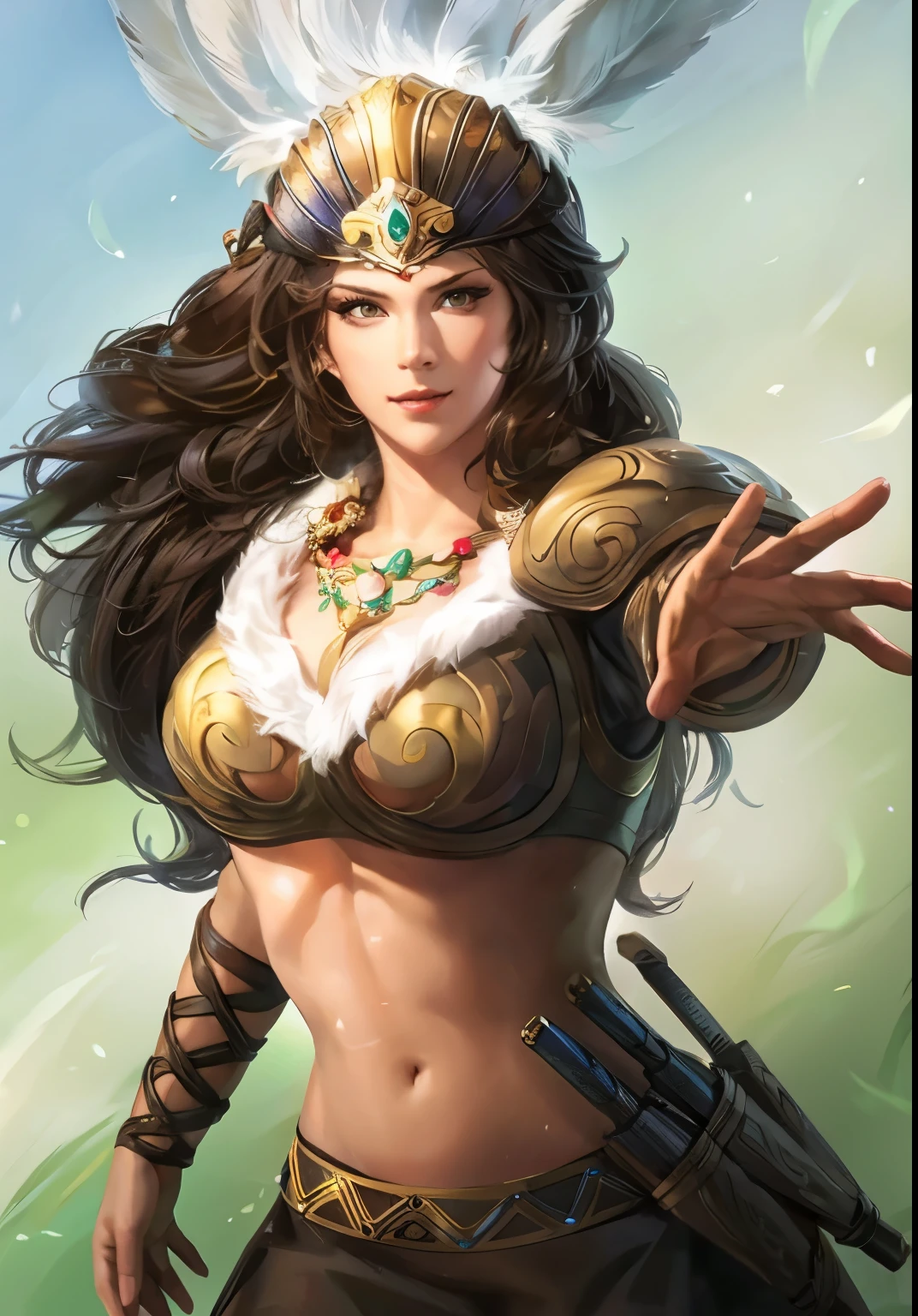 Beautiful woman, 