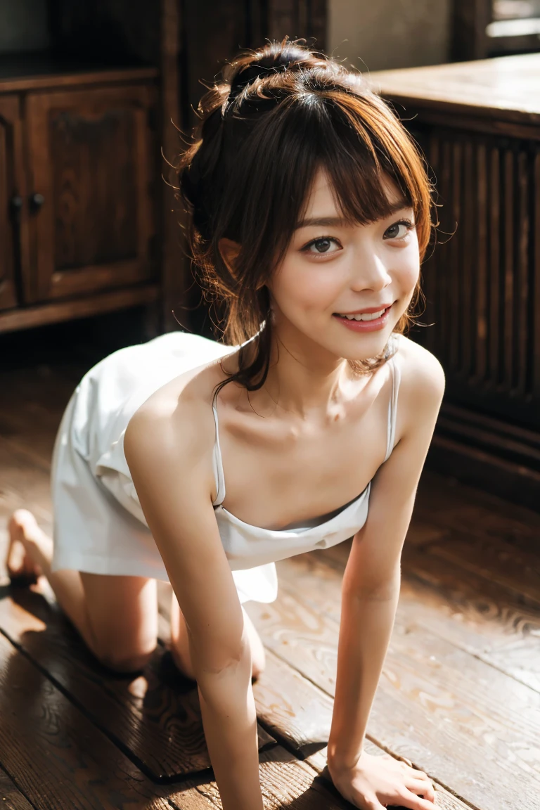 Legs wide open、Raising hands、I can see my panties、Clean thighs、Squatting、(Front shot、low  angle shot、Low position、:1.9)、(​masterpiece、top-quality:1.3)、(Ultra detailed 8K cg:1.2)、(A hyper-realistic:1.35)、( Large white liquid splatters on the face and body、White liquid:1.6)、twintails hairstyle、cute panty、very big boobs、Gigant Chest、(A slender、skiny、long legged、Thin leg:1.2)、cleavage cutout、twogirls、(Very short sexy nightgown、All garments are see-through、off shoulders、a miniskirt、Chest wide open、Deep Down Blouse、Ribbon Ties:1.4)、(Very open legs、She is pulling up her skirt herself、You can see realistic panties、low-rise panty、pantyshot:1.ung Face、Lori、Lolicrinning expression、(Hinoki bath at night、Chest close、Sitting with legs open so that panties are visible、Sit with your legs open on a chair:1.3) 、Lots of girls、All 13 years e schoolgirl Japan、Young Junior Idol、