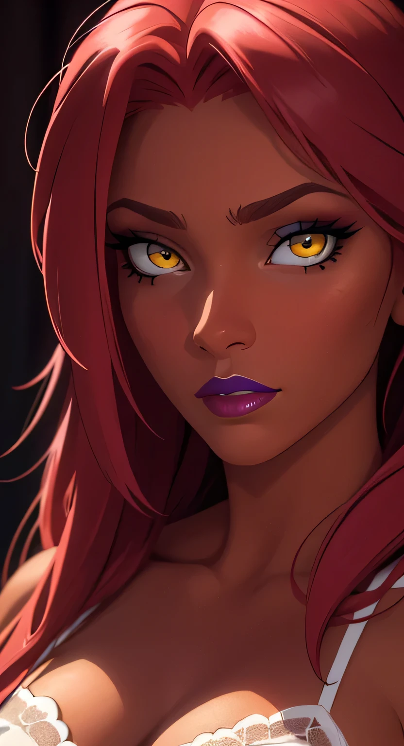 work of art, best qualityer, highest quallity, High definition, highy detailed, photorealism 8k, (((dark red skin)), Twi&#39;lek), double red lightsabers, evil space knight, space ninja, (wearing heavy black robes, black stealth armors, breastplate, Tunic, tabard, hooded cloak, layer, body glove, shoulder straps, buckles, skirts, long sleeves, fancy, ((armors))), ((busty), slenderbody, fine tune, sexy and slim body, Waist slender, Breasts huge), Nave imperial, Star Wars, NSFW,
