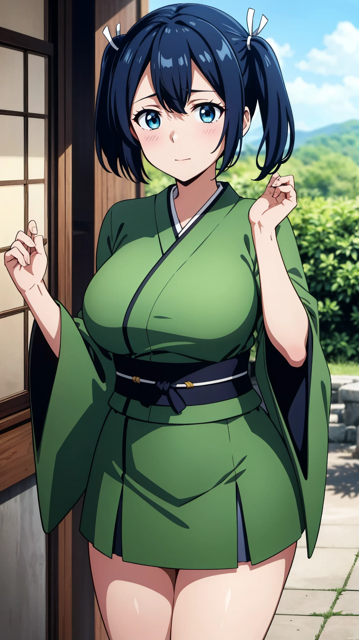 (pixel-perfect, detail-perfect)), 1girl, fubuki, beautiful women, original outfit, looking at viewer, chinese dress, lying on the sand, spread legs, lean back, (nude), (pussy:1.2), no panties, crotch cutout, (arms behind on back:1.1), (masterpiece:1.2), best quality, super ultra high resolution, unity 8k wallpaper, (illustration:0.8), (beautiful detailed eyes:1.6), extremely detailed face, perfect lighting, extremely detailed CG, (perfect hands, perfect anatomy),  