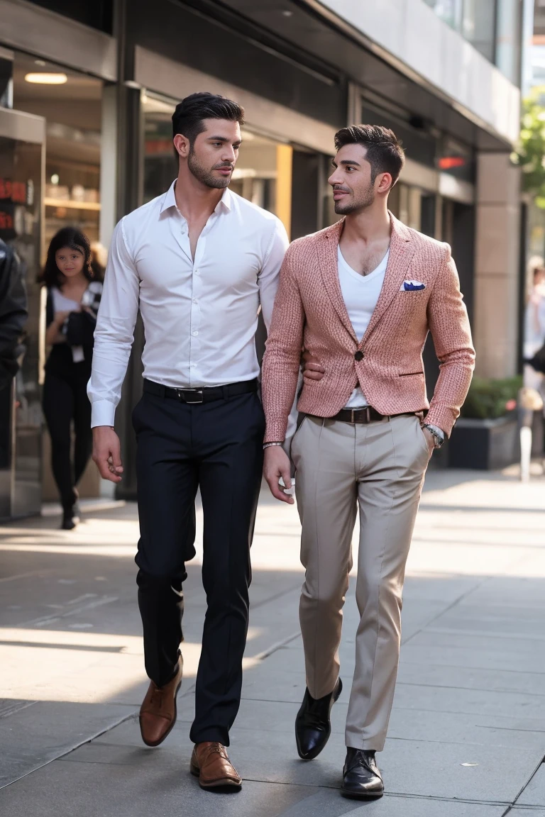 Handsome Men in mall