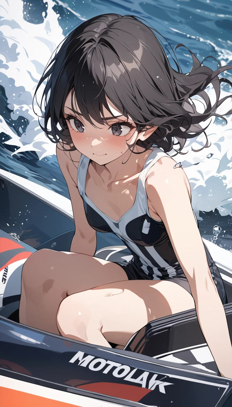 score_9, score_8_up, score_7_up, source_anime, best quality, masterpiece, official art, absurdres, highres, ultra-detailed,waifu2x,Collection: Slice of Life,break,1girl, tomboy, dark-skinned female, short hair, low ponytail, flat chest, groin, beautiful detailed eyes, shorts, sweat, open mouth, (yawn:0.3), sleepily, outdoors, wind,break,(clear line illustration:1.2), super detailed skin,very high resolution, very aesthetic, Best sexual lighting powered by famous artist, 8k, 16k, cute picture,beauty illustration,photoshop_(medium),,(Detailed Lighting),best anime 8k konachan wallpaper, pixiv contest winner,