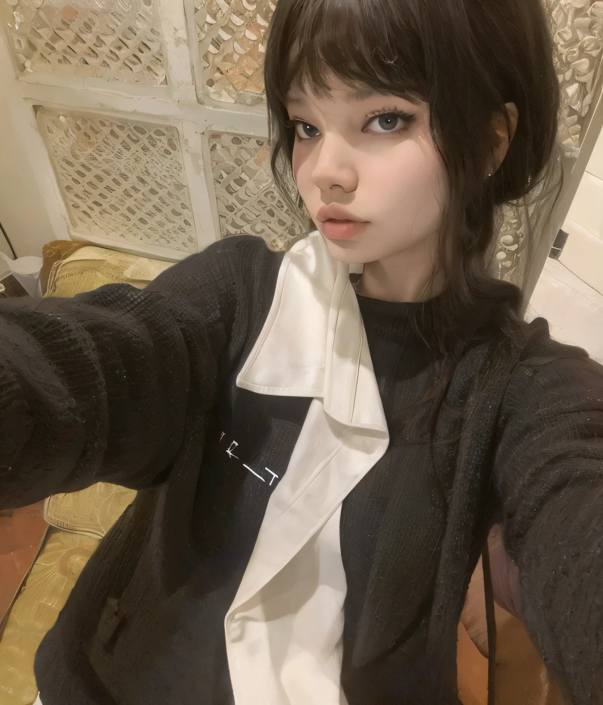 There's a woman in a nun costume posing for a picture, anime girl Cosplay, Cosplay of a catboy! Housekeeper! vestir, 2b, 2b, anime Cosplay, garota de anime na vida real, Housekeeper outfit, Cosplay, Ulzzang, Cosplay photo, professional Cosplay, elegant glamourous Cosplay, sakimichan, full-Cosplay