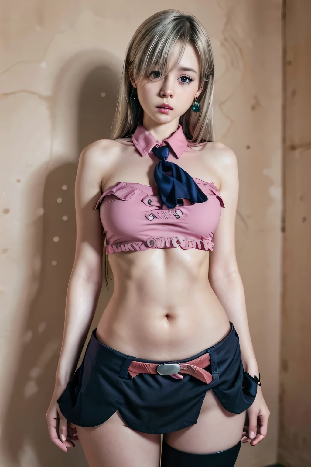 (shibari, turn your arms behind your back:1.4), thin, (wide hips, thick thighs), Excited, Happy, to, view viewer, tied arms, turn your arms behind your back, kneeling, (Cutting tops, tie, pencil skirt, neck collar), In an office building, (master part), (better quality:1.2), absurd, intricate details, (highly detailed skin:1.2), Ultra-realistic 8k CG, perfect face, perfect, master part, 1 girl, City corner background,turn your arms behind your back, (shibari:1.21), colored hair, long hair, alone, bondage costume, Mistress,BDSM,(embarrassing:1.21),