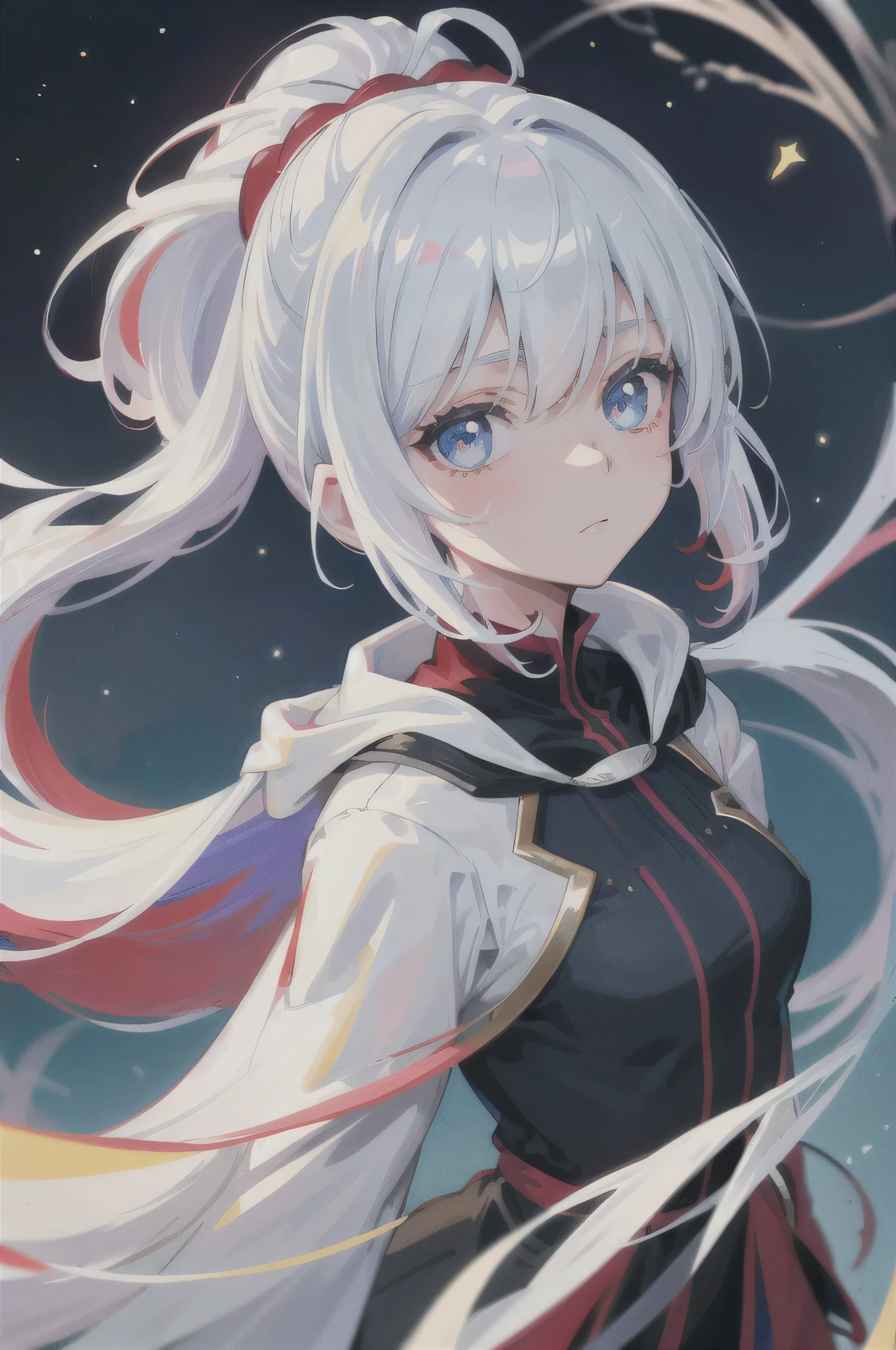 A close up of a person with long hair and a dress - SeaArt AI