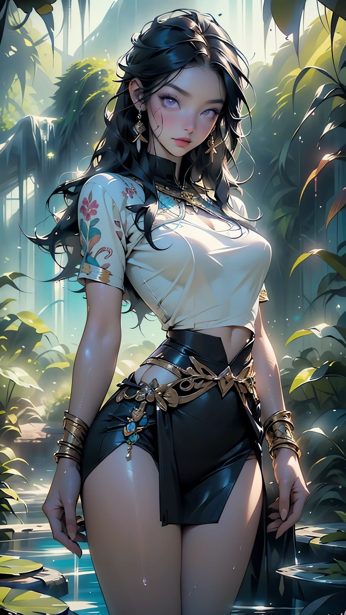 a sexy woman, Victoria Justice, wearing lacy black panties, beautiful detailed eyes, beautiful detailed lips, extremely detailed eyes and face, longeyelashes, full body shot, seductive pose, sensual, high fashion, glamorous, dramatic lighting, cinematic, (best quality,4k,8k,highres,masterpiece:1.2),ultra-detailed,(realistic,photorealistic,photo-realistic:1.37),cinematic lighting, dramatic shadows, glowing skin, high-end fashion editorial