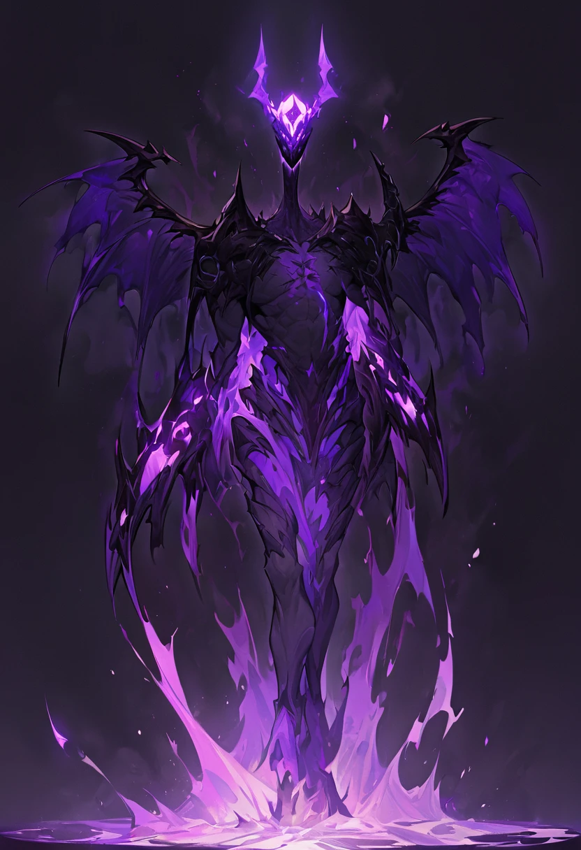 (((Highest quality)))(((High image quality)))外見は黒いfog,Put on your armor,Modern Battle Suit(((detailed)))The shape is humanoid,Modern weapons(((detailed)))Eyes glowing red,The shape is made of glowing purple hearts..(((detailed)))The skeleton is human-like、Muscle fibers are visible.,fogのようなもので獲物を探す(((detailed)))Barren Land,dead tree,fog,Chaotic world(((detailed)))Battle Scenes,overwhelmingly strong,Highest quality。